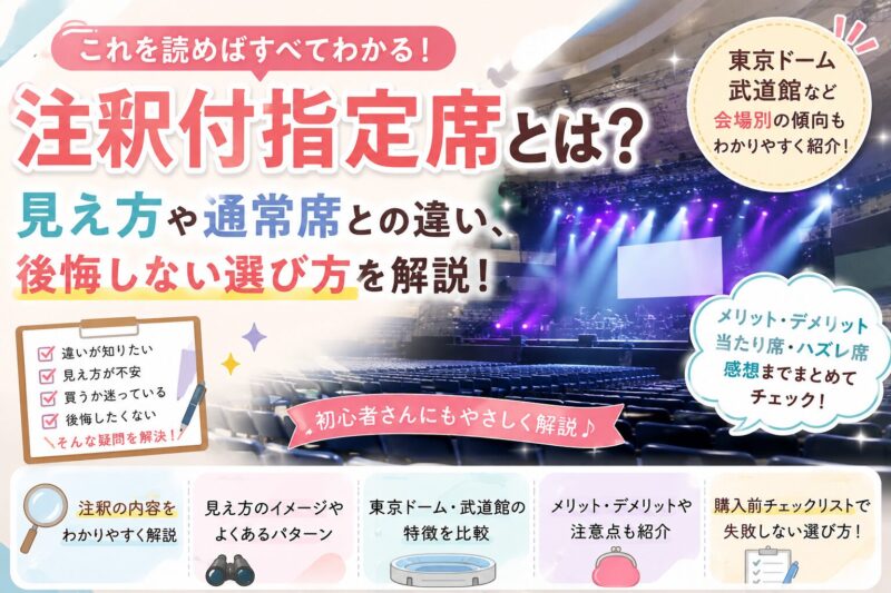 注釈付指定席